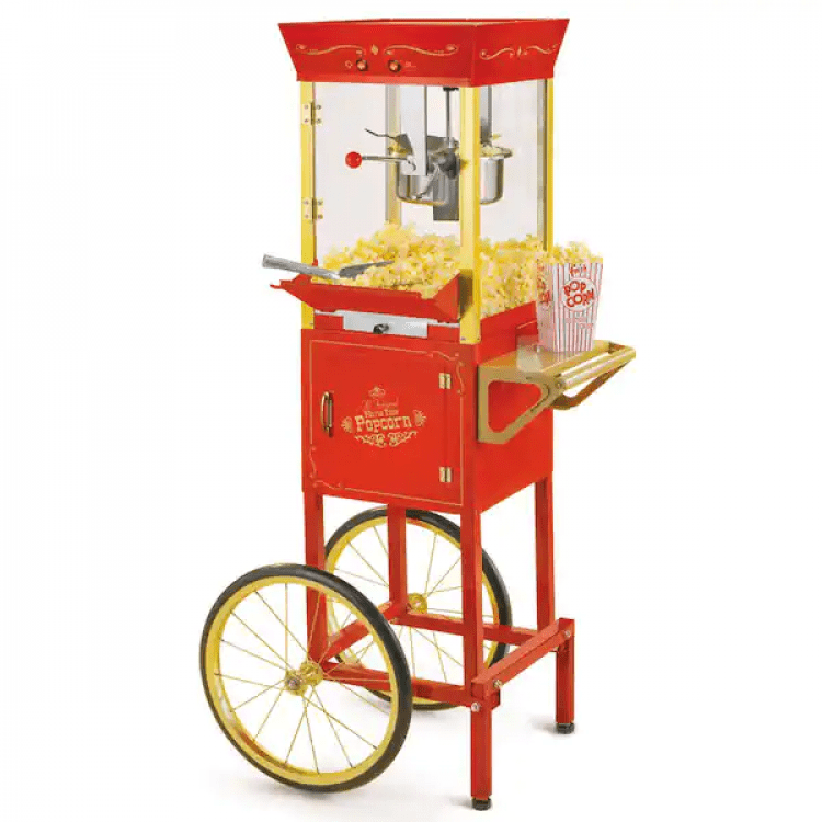 PopCorn Machine + Cart